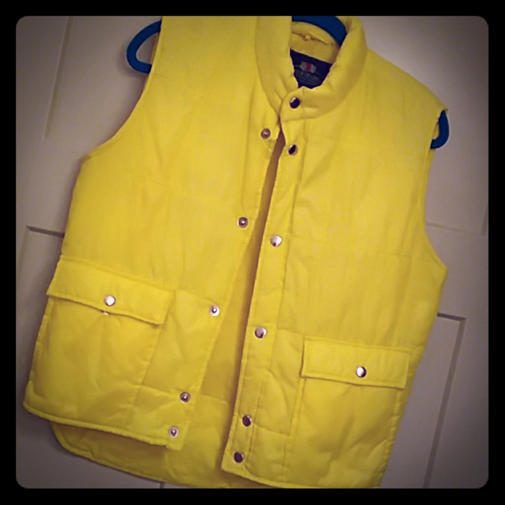 Real vintage puffer vest